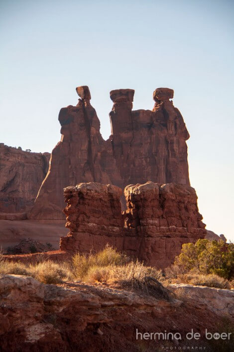 Three Gossips, Arches National Park, Utah